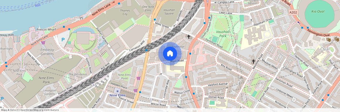 Exchange Gardens, Vauxhall, London, SW8