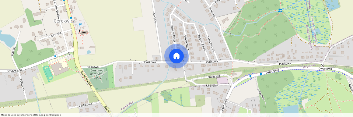 Różany Potok, Poznański (pow.), Rokietnica (gm.), Cerekwica