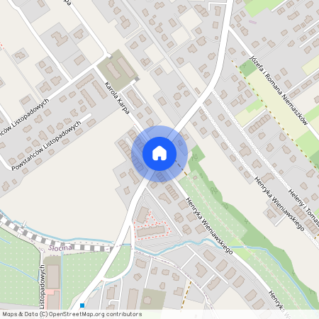 ul. Henryka Wieniawskiego, Słocina, Rzeszów, podkarpackie