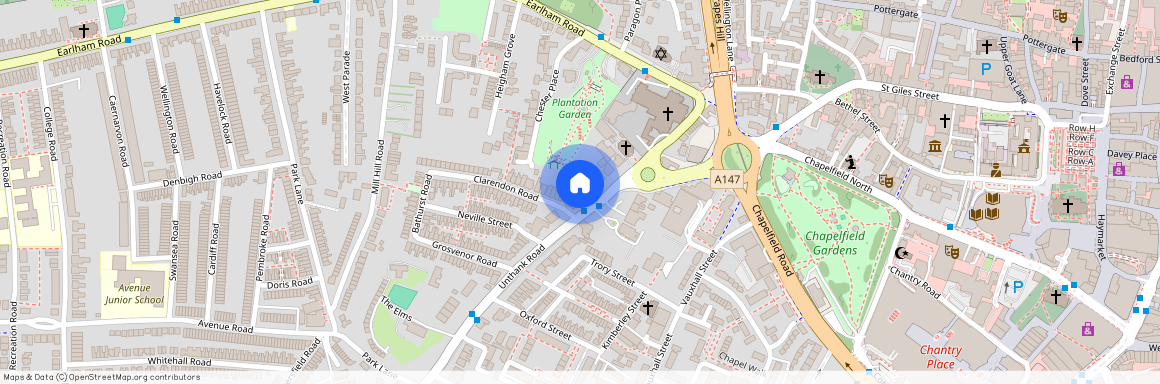 Unthank Road, Norwich, Norfolk