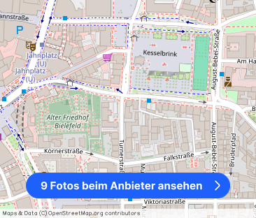wunderschöne Zweizimmerwohnung mit Balkon und EBK - Innenstadt - Foto 1