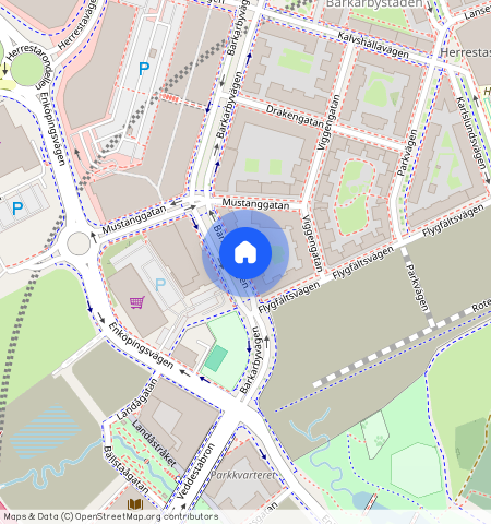 Barkarbyvägen 16A, Barkarbystaden