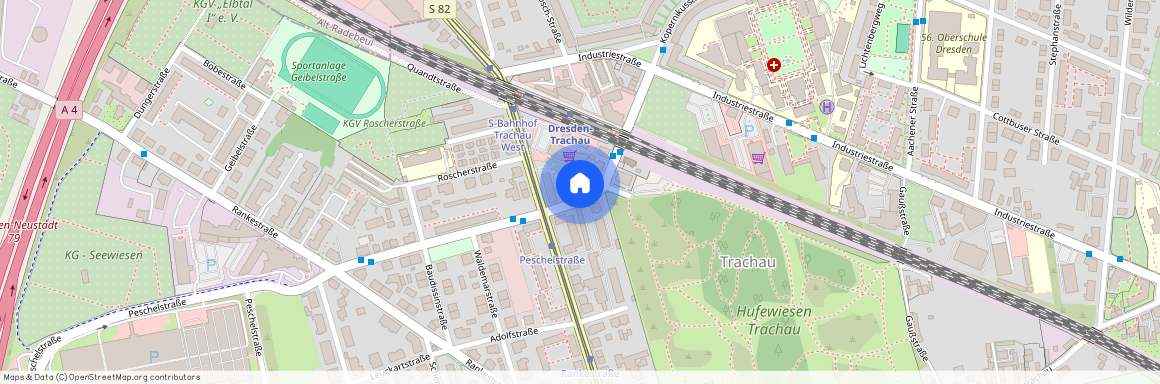 Am Trachauer Bahnhof 3, 01139 Dresden