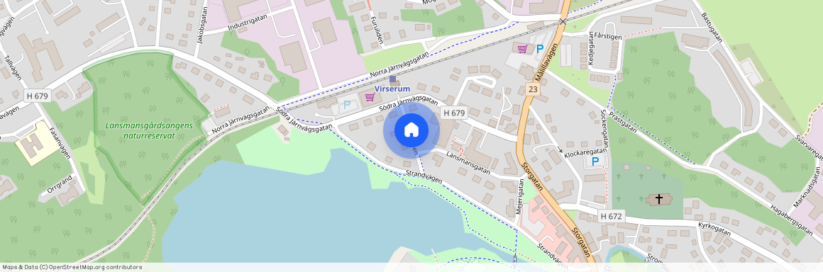 Esplanaden, Virserum