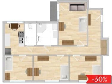 Pokój, ul. Zana - Фото 5