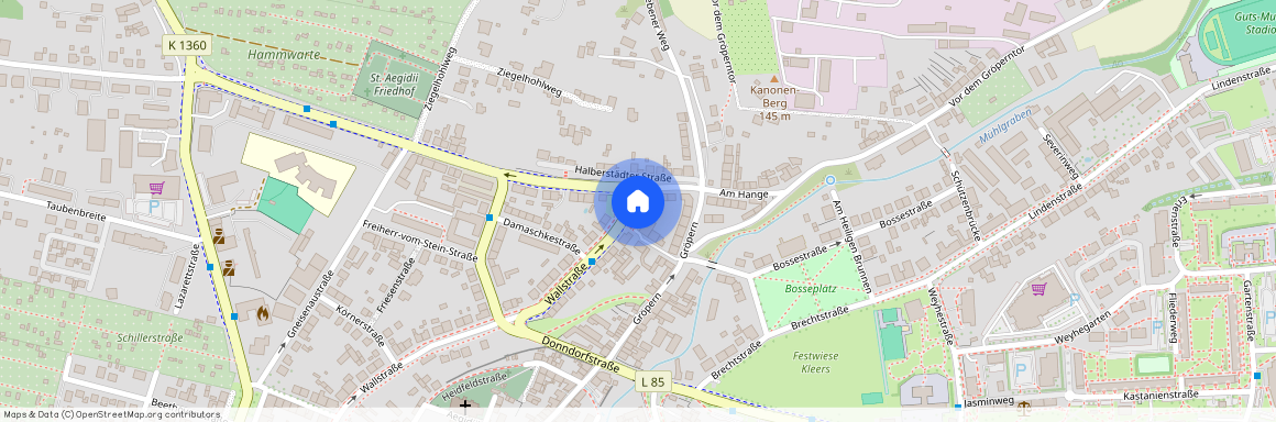 Wallstraße 59, 06484 Quedlinburg