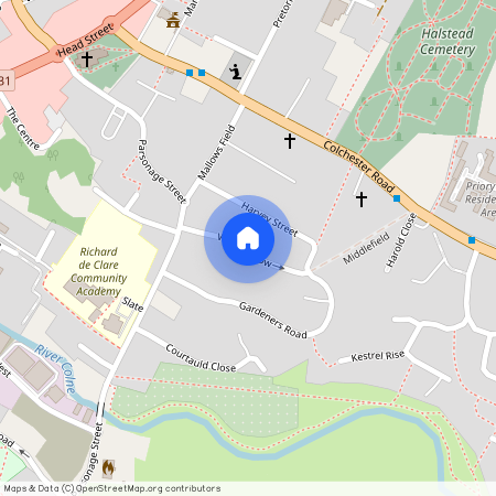 Weavers Row, Halstead