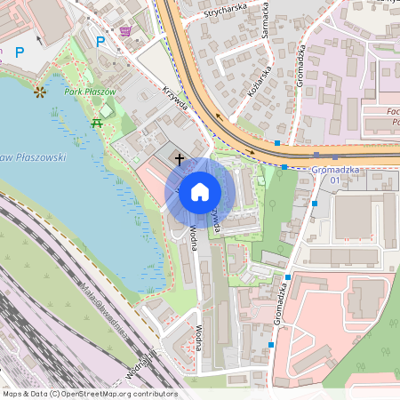 Kraków, Kraków-Podgórze, ul. Wodna