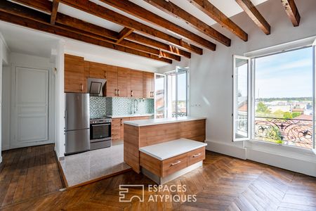 Duplex atypique en dernier étage - Photo 4