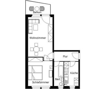 Ankommen & Wohlfühlen: Helle 2-Zimmerwohnung mit tollem Ausblick - Photo 6