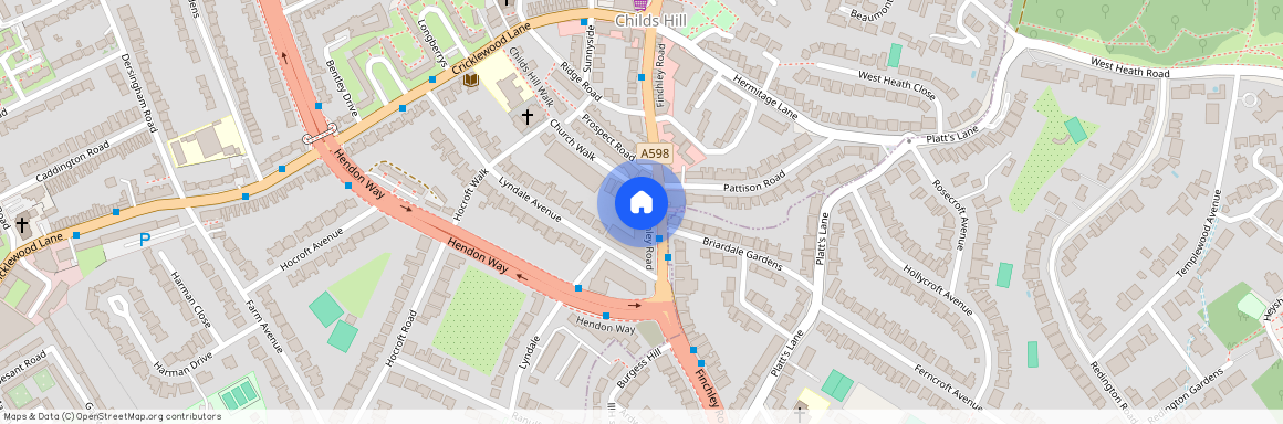 NW2, London