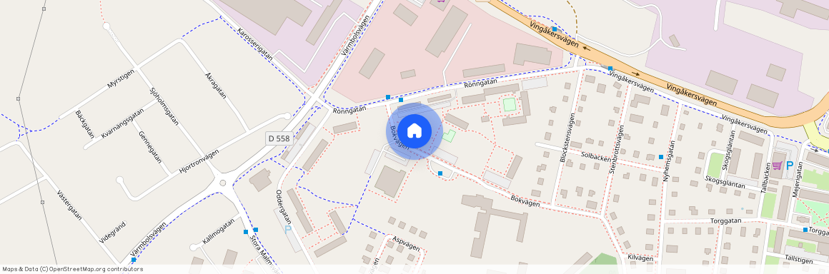 Katrineholm v N-torp, Södermanland, Bokvägen 10 B