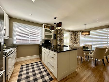 St-Léonard: Superbe logement de 1500pc avec 3 chambres+bureau avec stationnement extérieur, offert en location semi-meublé - Photo 2