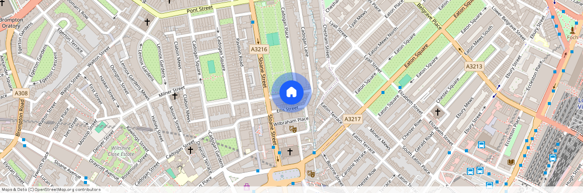 Cadogan Place, Knightsbridge, London