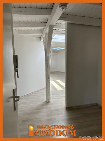 Coole 2-Zimmer-Dachwohnung in Zwickau/Nordvorstadt zu vermieten, optional mit Einbauküche! - Foto 2