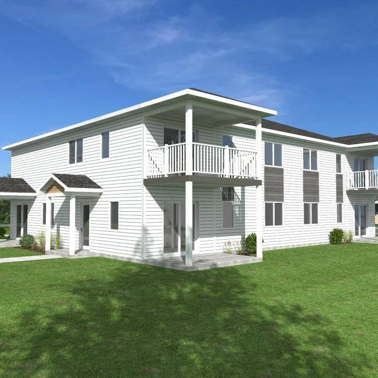 St-Séverin en Beauce: Immeuble en construction - 3 1/2 et 4 1/2 + Disponibles pour le 1er juillet 2026 - Photo 1