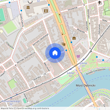 ul. Kazimierza Morawskiego, Zwierzyniec, Zwierzyniec, Kraków, małopolskie