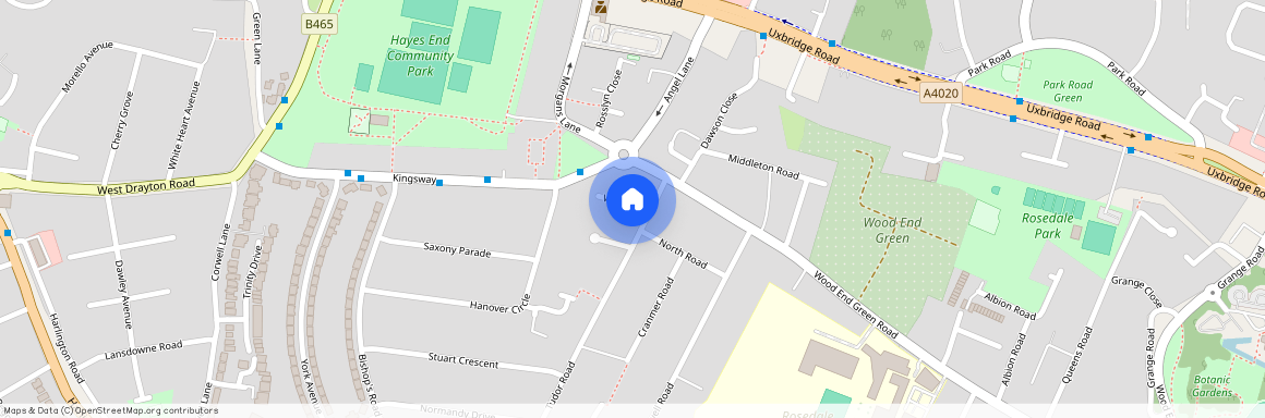 Tudor Road, HAYES, UB3 2QA, West London