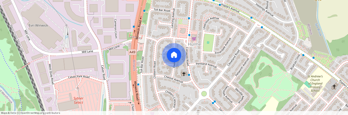 Oxenham Road, Warrington WA2