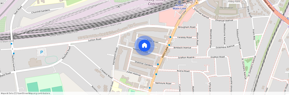 Hereford Road, West Acton