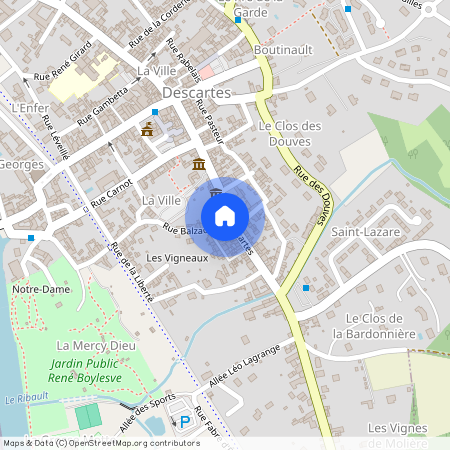 INDRE-ET-LOIRE (37), - CENTRE-VAL-DE-LOIRE, DESCARTES (37160)