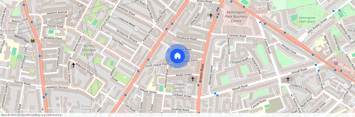 SOUTH ISLAND PLACE, OVAL