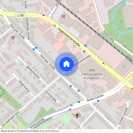 Walkmühlenweg 5, 49090 Osnabrück OT Eversburg