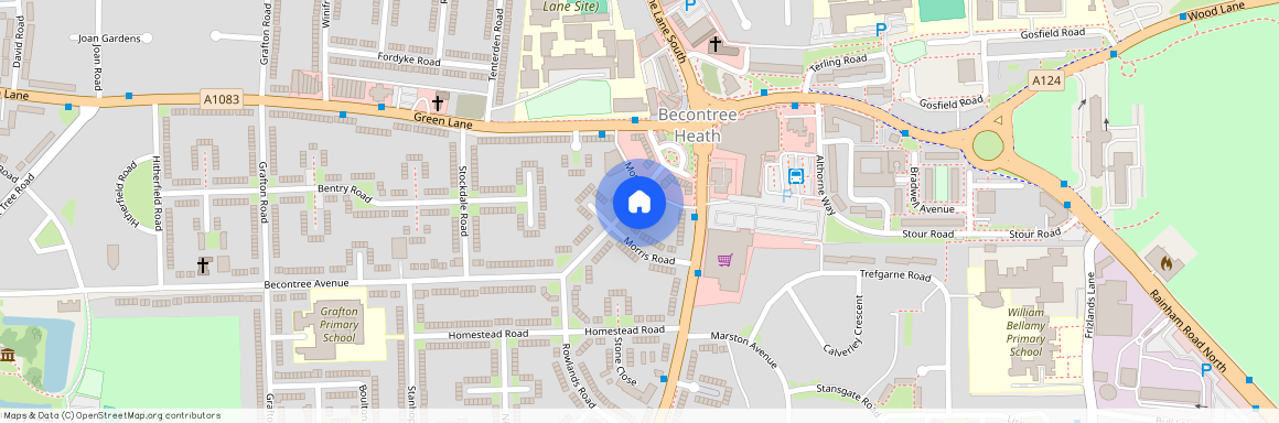 Becontree Avenue, Dagenham, London, RM8