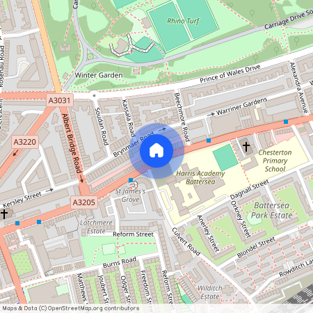 Battersea Park Road, Battersea