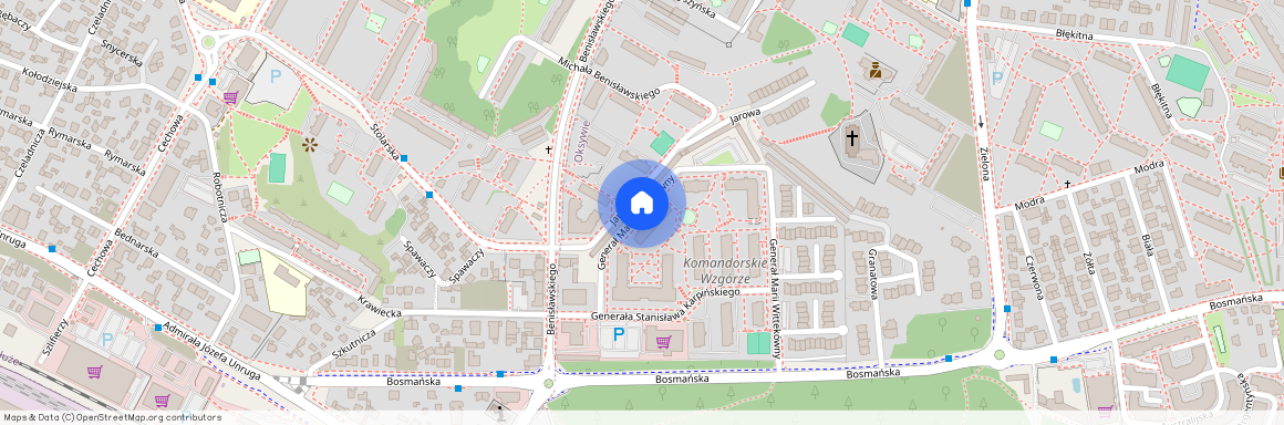 ul. gen. Marii Wittekówny, Oksywie, Gdynia, pomorskie