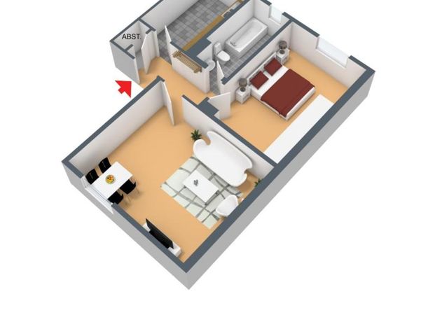 Erdgeschosswohnung mit Terrasse in Hagen Vorhalle - Foto 1