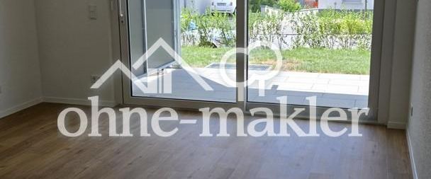 Helle, moderne 2-Zimmer-Neubauwohnung mit Garten - Foto 1