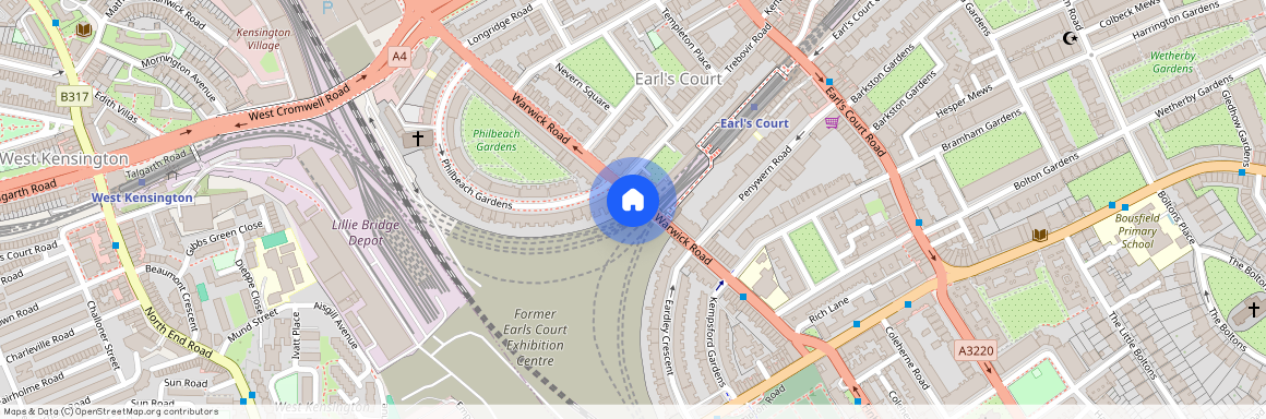 68C Warwick Rd, London SW5 9EJ, United Kingdom