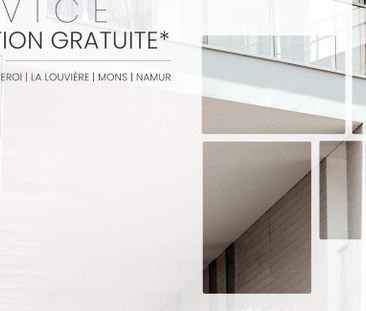 Appartement te huur in Marcinelle voor € 390 met 1 slaapkamer - Photo 1