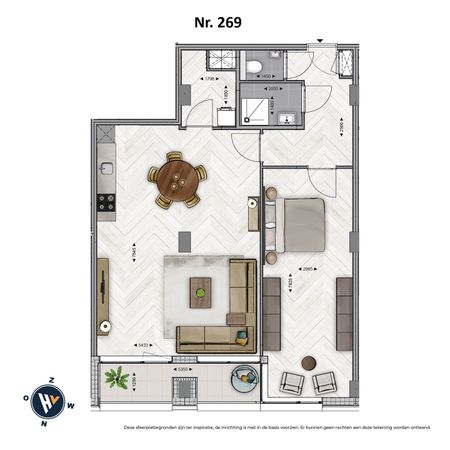 Appartement te huur: Prinses Beatrixstraat 343 7551 BK Hengelo (OV) - Photo 2