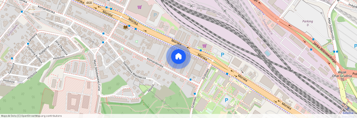 ul. Morska, Grabówek, Gdynia, pomorskie