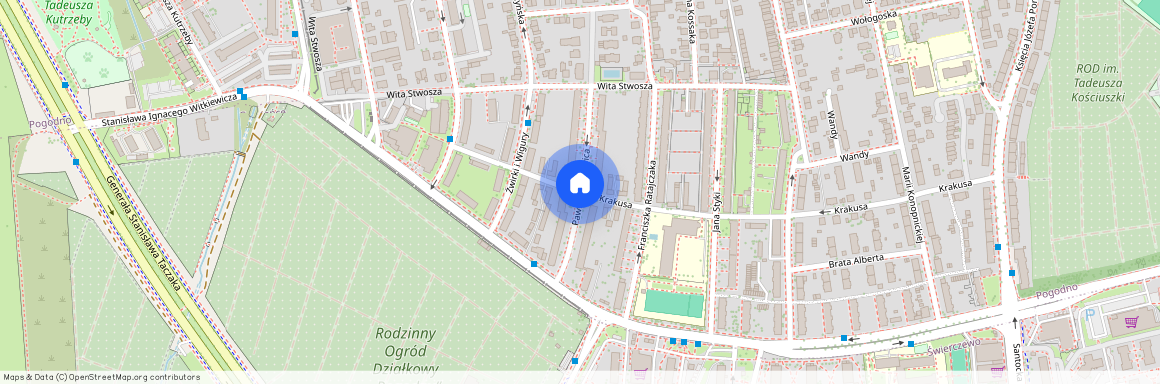 ul. Pawła Włodkowica, Pogodno, Zachód, Szczecin, zachodniopomorskie