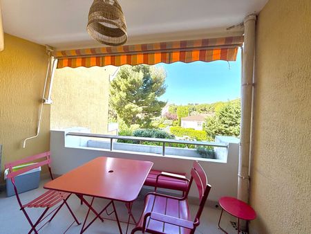 Studio meublé à louer avec terrasse et parking en plein centre de Carry-le-Rouet, - Photo 4