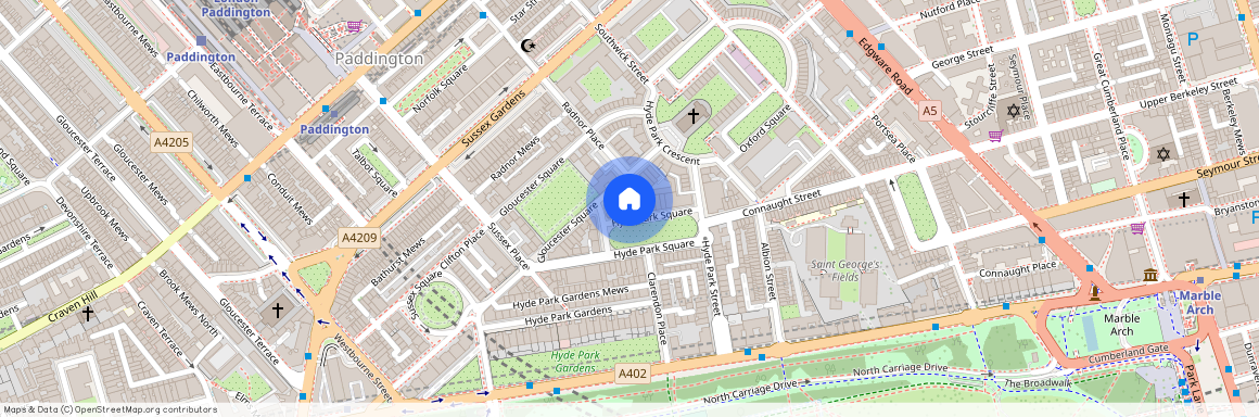 Hyde Park Square, Hyde Park