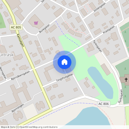 Burträsk, Malå sameby, Västerbotten, Skellefteå, Björnåkersgatan 20