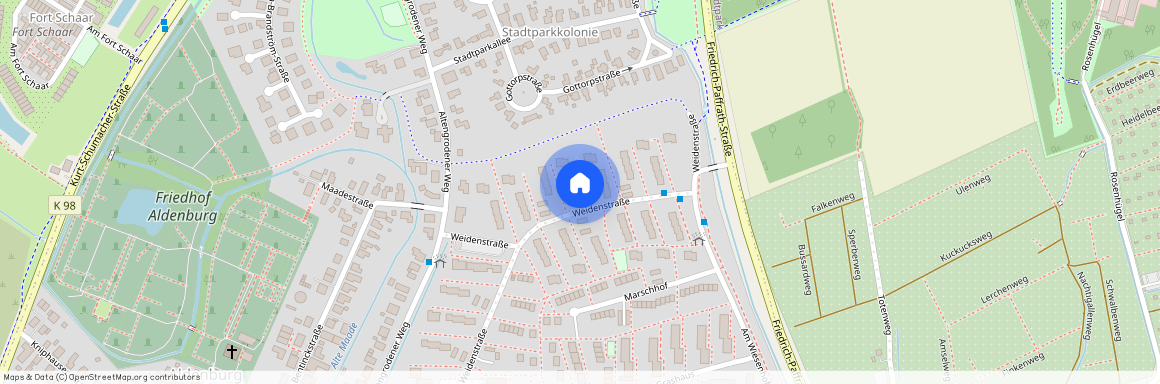 Weidenstraße 21, 26389 Wilhelmshaven