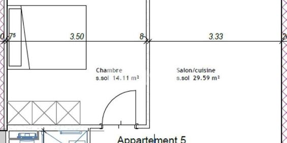 2.5 Zimmer, 54 m², 1. Stock - Photo 3