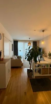 Ab 1.11. - Kaisermühlen: Kompakte, moderne, 1-1/2-Zimmer-Singlewohnung mit ca. 6m² straßenseitiger Loggia - Foto 1