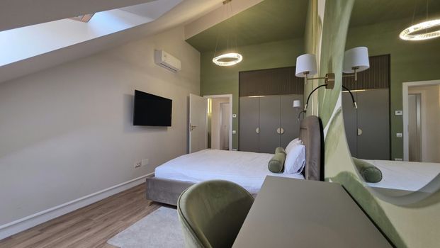 BABEȘ PREMIUM RESIDENCE: Luxury Apartment for Rent in Cluj-Napoca, 5 minutes from the University of Medicine and Pharmacy, living room, bedroom, kitchen and bathroom, Victor Babes street. - Photo 1
