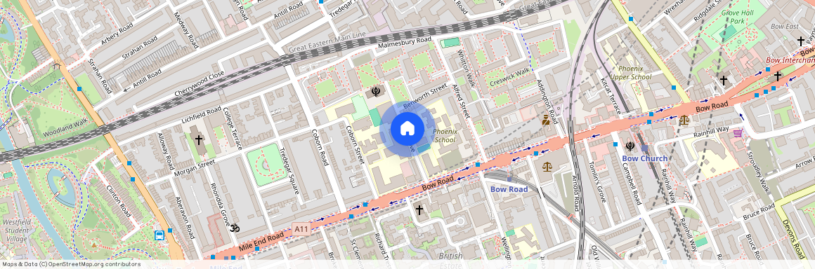 Harley Grove, Bow, E3