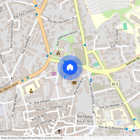 Résidence Sandrine 13 rue de l'Hotel de Ville, 63110, Beaumont