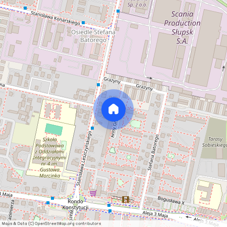 ul. Anny Gryfitki, Słupsk, pomorskie