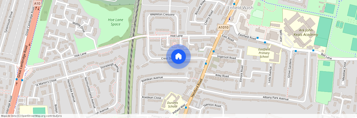 Crest Drive, Enfield, Greater London, EN3