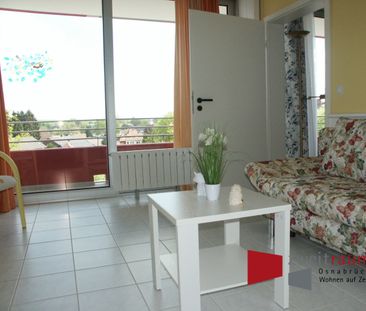Bad Iburg, komplett eingerichtete 2-Zimmer-Wohnung mit 2 Balkonen. - Photo 1