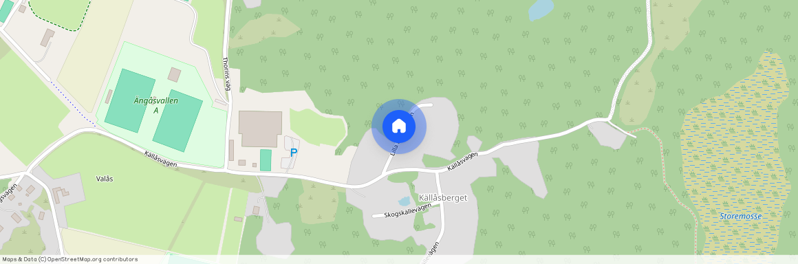 Lilla Källåsvägen, Vallda